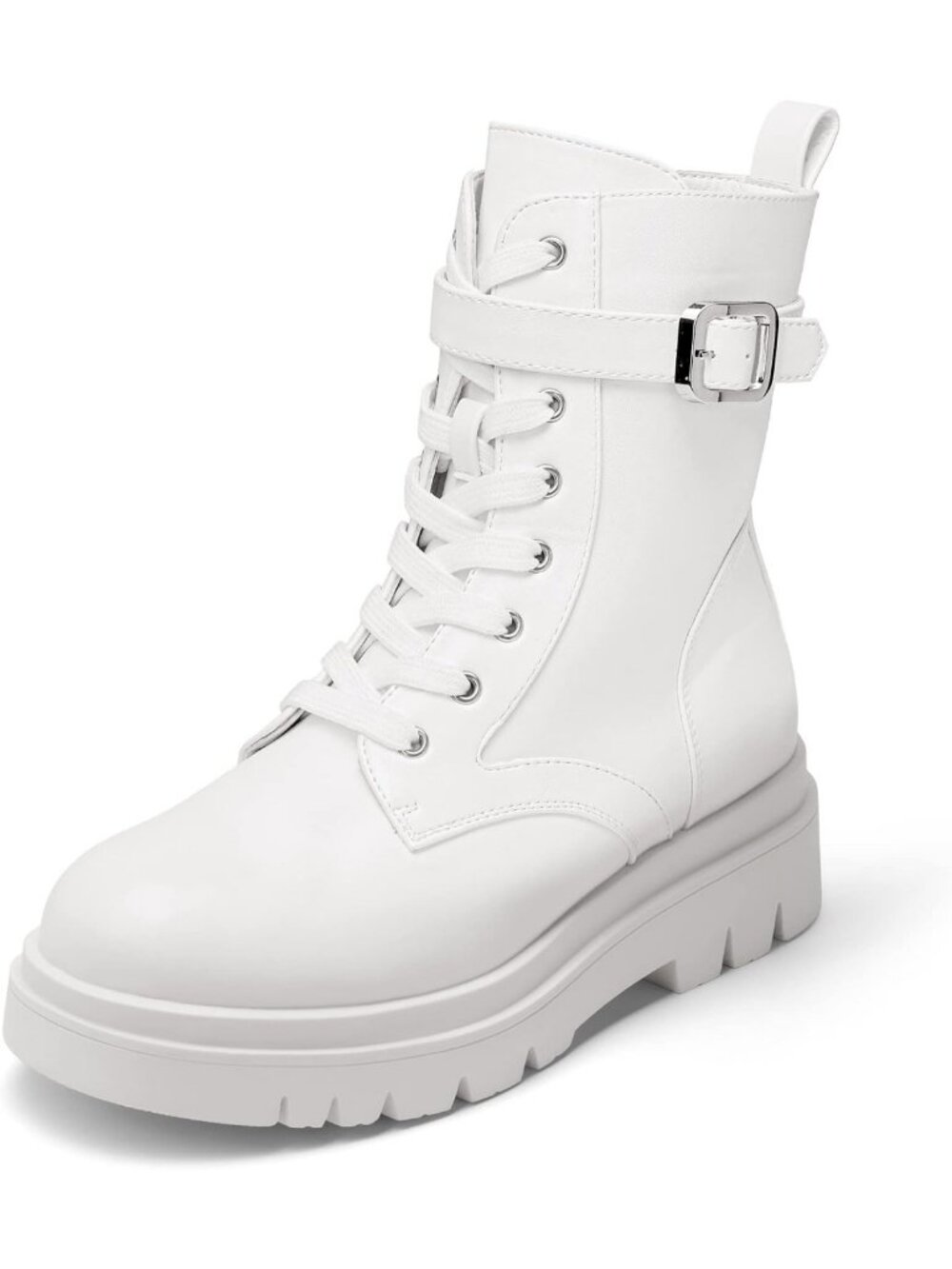 Stylish Women's Combat Platform Boots - Trendy, Durable, and Comfortable